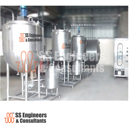 Ghee Processing Plant - 500 Kg To 5 Ton Capacity | Stainless Steel, Heat Sterilization, Semi Automatic