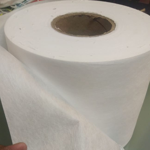Plain Melt Blown Fabric - Soft White Fabric Roll | Light Texture, Plain Pattern, Versatile For Medical Disposables, Bags, Agriculture Covers