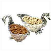 हंस के आकार का ड्राई फ्रूट बाउल