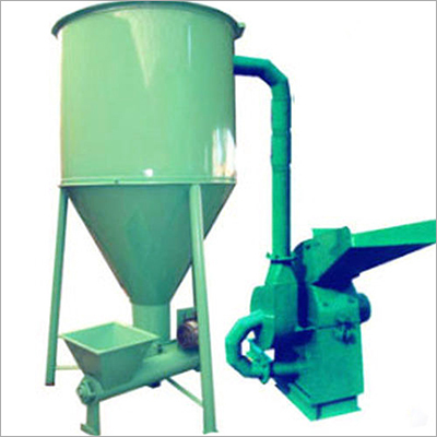 Industrial Poultry Feed Grinder Machine - 220-240V Automatic Operation | Painted Finish, Industrial Use