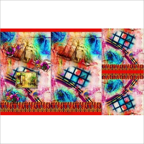 Ethnic Wear Digital Print Kurti Fabric