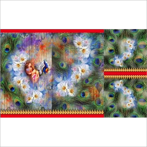 Party Wear Digital Print Kurti Fabric