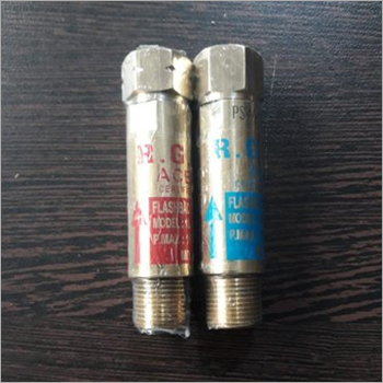 Flash Back Arrestor Application: Industry