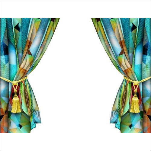 Modern Digital Print Curtain