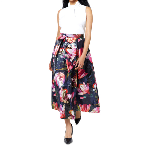 Digital Print Designer Skirt