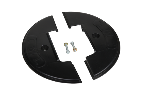 टू व्हीलर बॉडी किट स्टेपनी कवर डब्ल्यू/बोल्ट्स