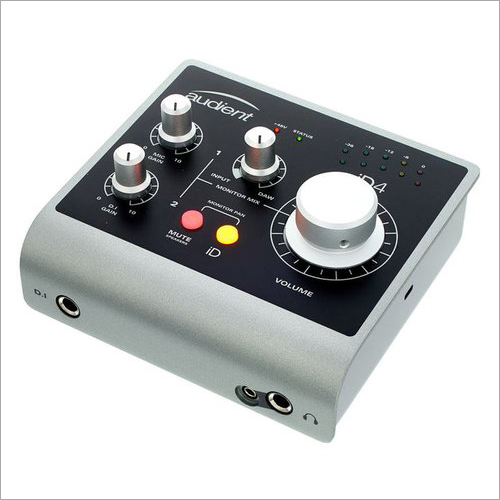 Audient Id4 Usb ऑडियो इंटरफ़ेस फ़्रिक्वेंसी (Mhz): 96 किलोहर्ट्ज़ (Khz)