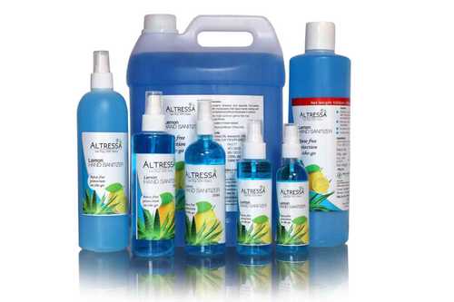 ब्लू लेमन हैंड सैनिटाइज़र