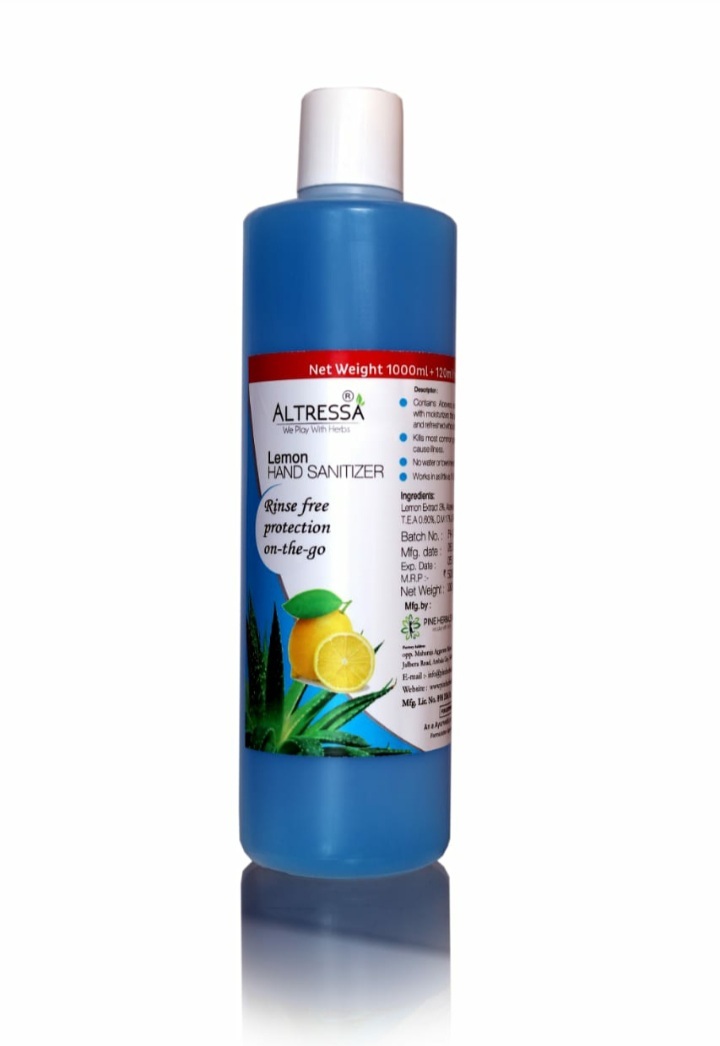 Blue Lemon Hand Sanitizer