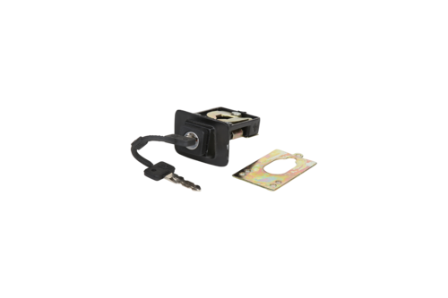 Two Wheeler Parts Seat Lock Housing Black