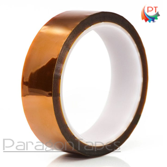 High Temperature Heat Resistant Kapton Tape Polyimide - Polyimide, 5mm-1250mm Thickness, Golden Color | Excellent Electrical Insulator, Single Side Adhesive