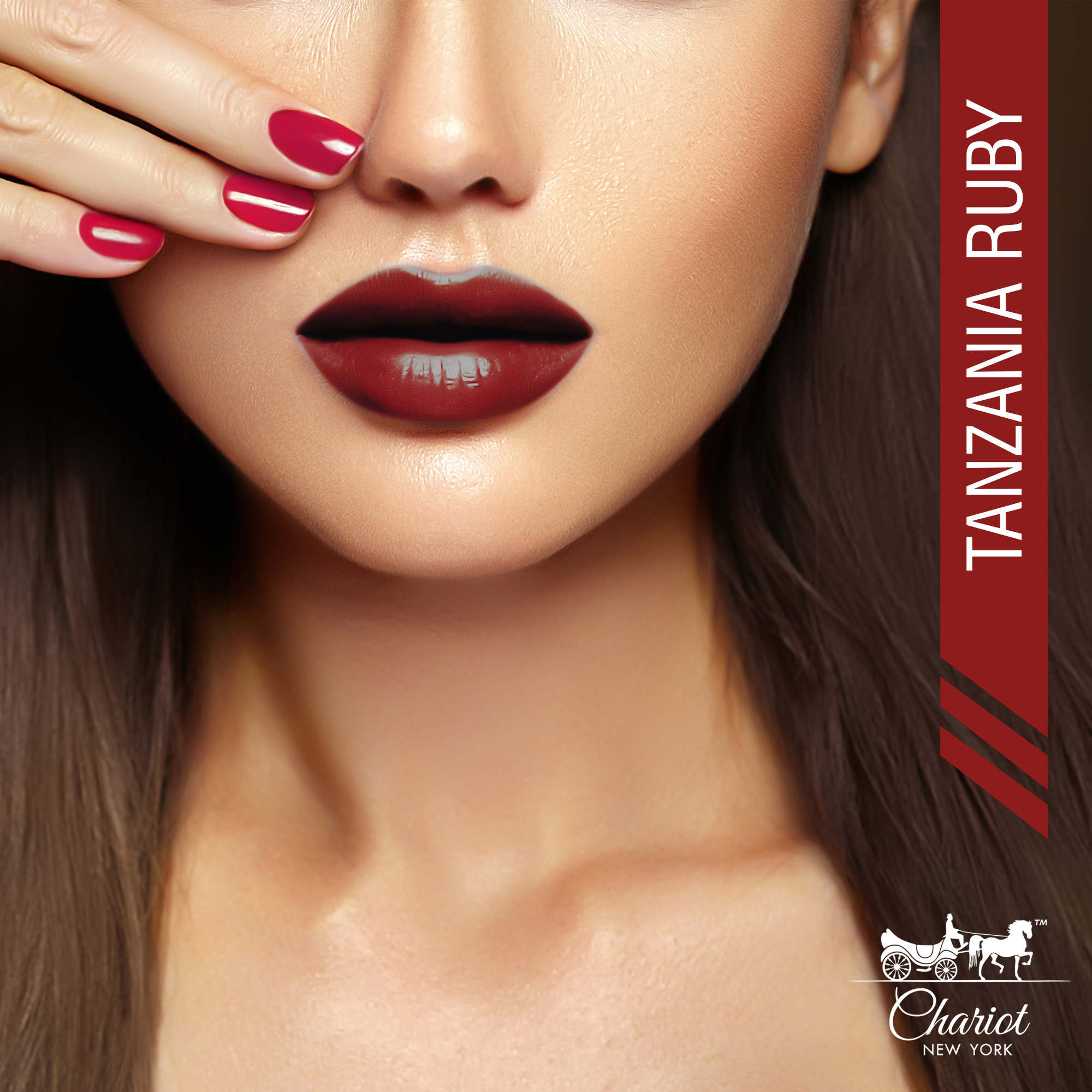 Chariot New York Tanzania Ruby Lipstick (Rudy Red) Age Group: 15-70
