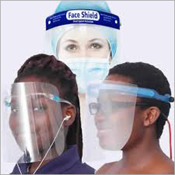 ग्लास फेस शील्ड