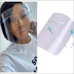 ग्लास फेस शील्ड