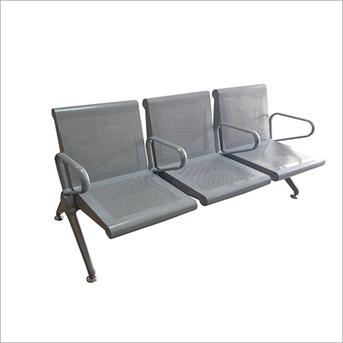 माइल्ड स्टील थ्री सीटर विज़िटर चेयर डिज़ाइन: फ़्रेम