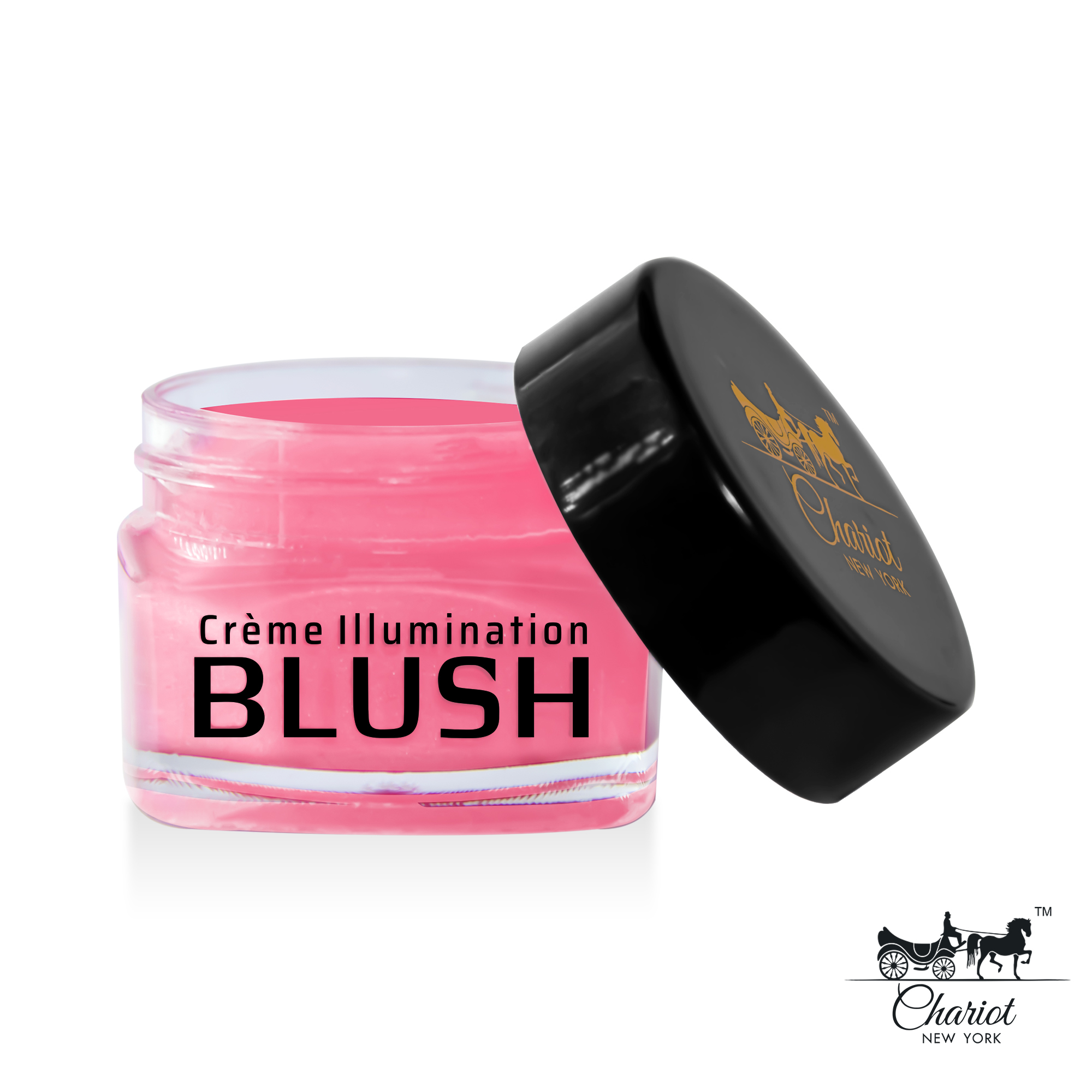 Chariot New York Hot Pink Shimmer Blush (Hot Pink) 10gm Age Group: 15-70