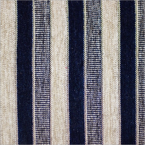 Regal Chenille Fabrics - 54 Inches Width, 500 GSM | Striped Pattern, Ideal for Sofa Upholstery
