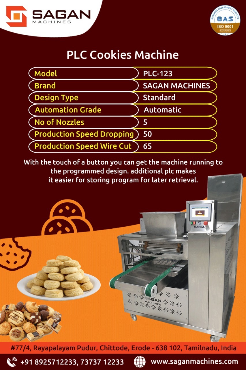 Fully Automatic Cookies Wire Cutter Machine
