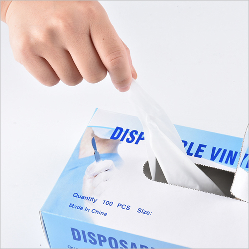 Hospital Disposable Vinyl Gloves