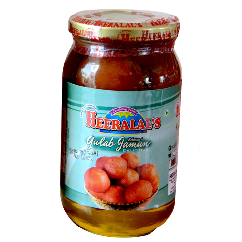 Gulab Jamun - Milk Solid & Flour Based Sweet , Soft Texture with Melt-in-the-Mouth Quality, Shelf Life 6 Months, 500 Grams