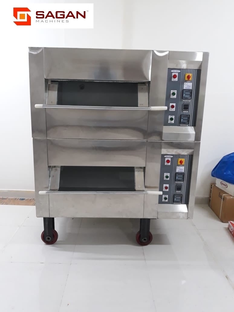 Deck Oven - Stainless Steel, Triple Deck | 230v Power Supply, Lpg/electric Fuel Type, Digital Control System