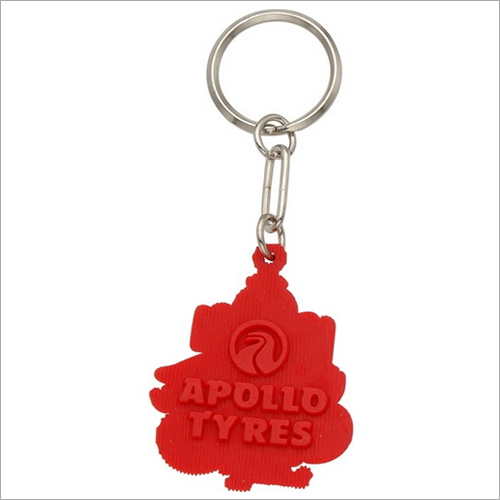 Plastic Engraved Keychain