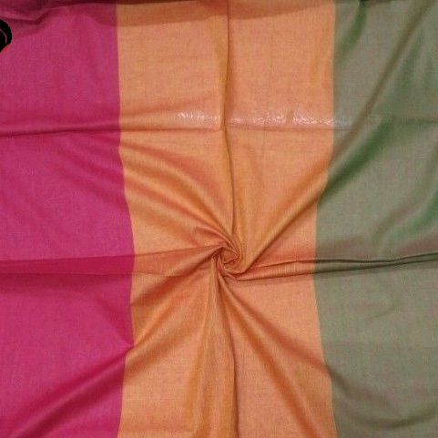Hand Loom Stripe Patta Fabric