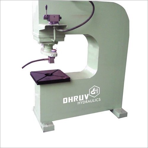 C Frame Hydraulic Press - Steel, 1200 x 600 x 1500 mm Dimensions | 100 Tons Capacity, 200 mm Stroke Length, 200 Bar Operating Pressure