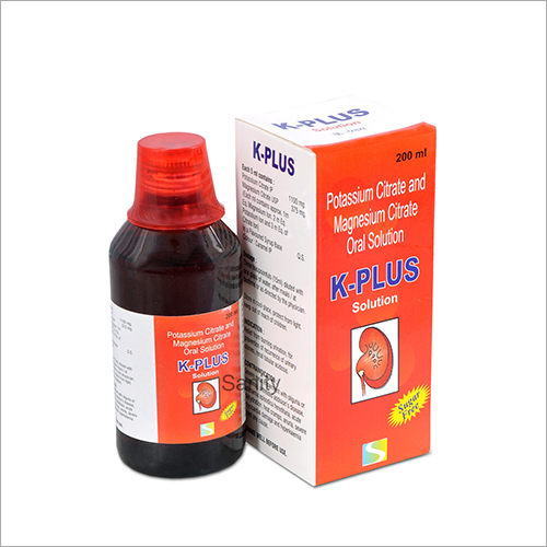 Potassium Citrate And Magnesium Citrate Oral Solution K-Plus