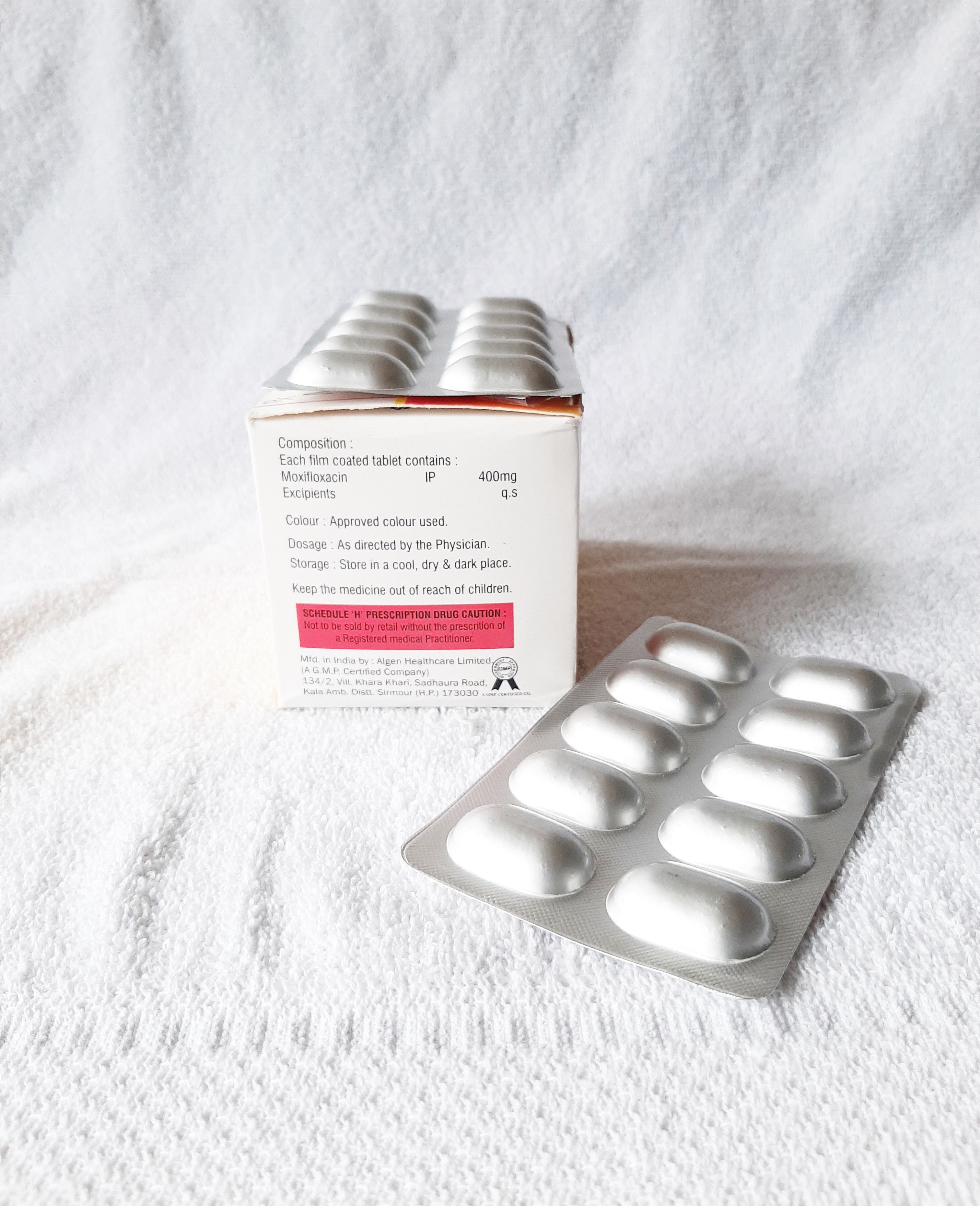 Moxifloxacin Hcl Tablet