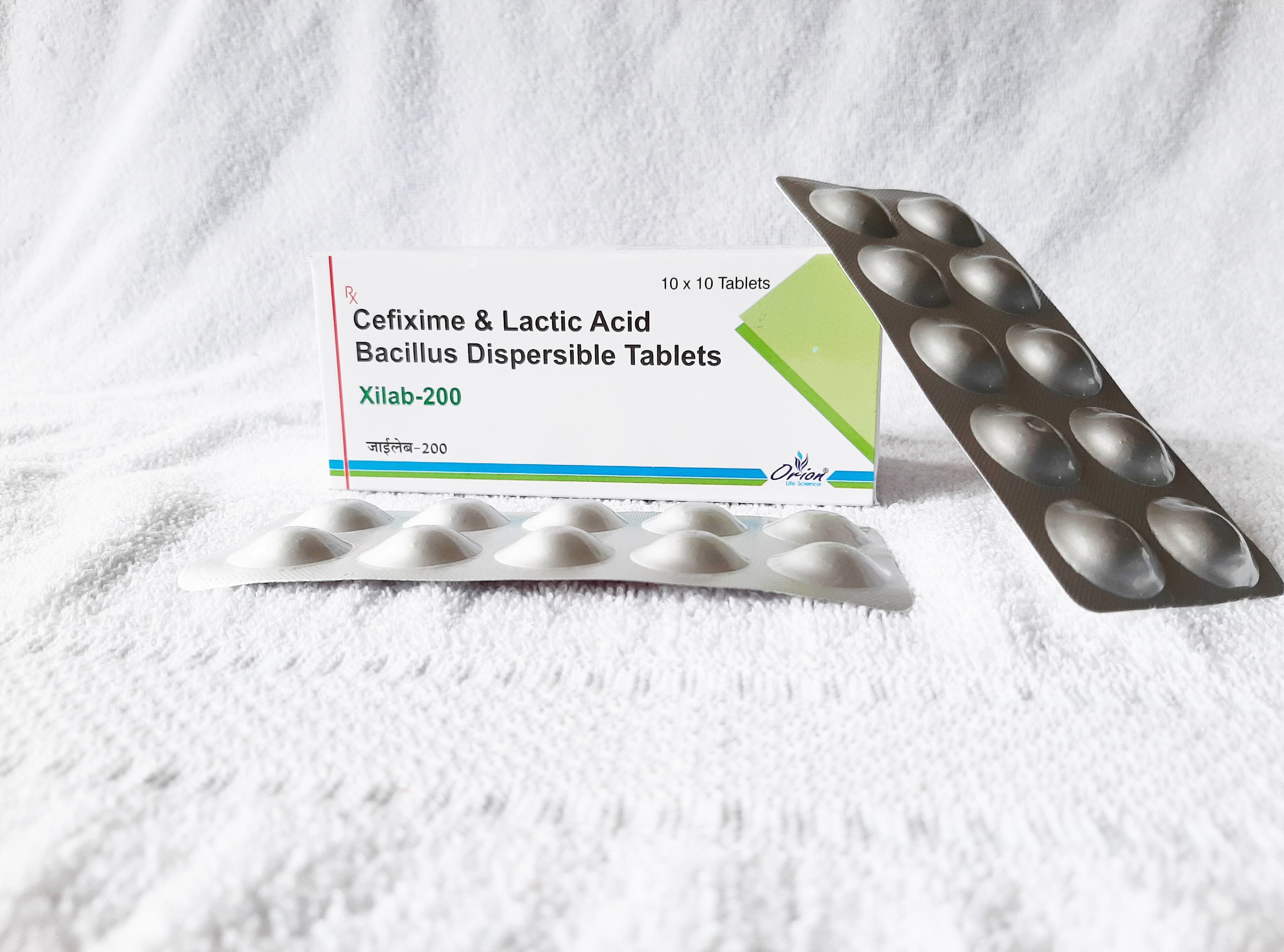 Cefixime And Lactic Acid Bacillus Allopathic Tablets
