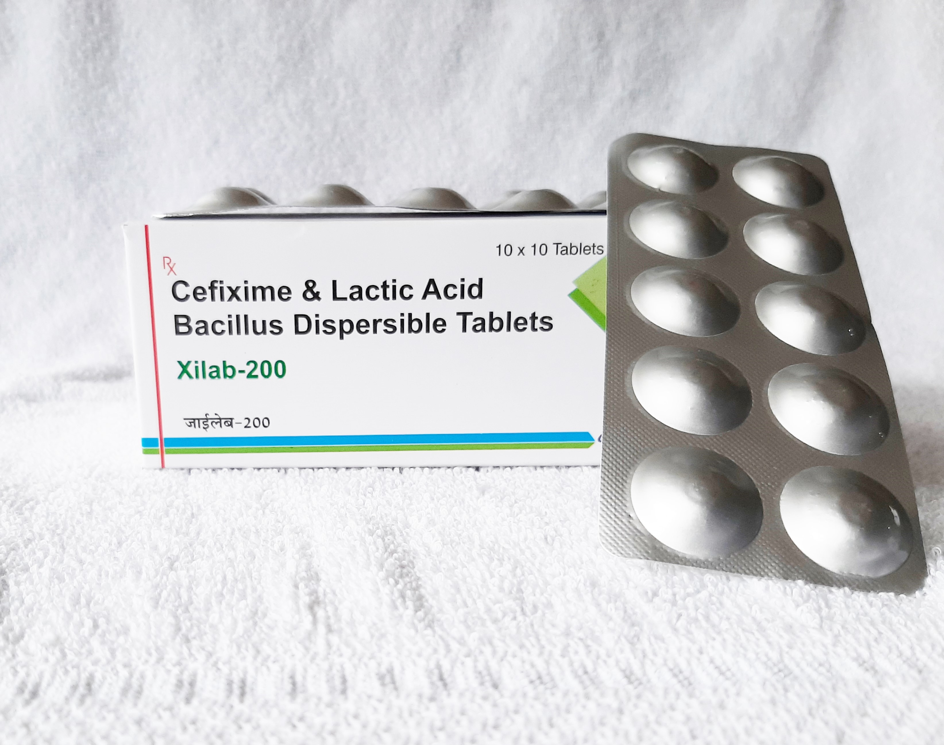 Cefixime And Lactic Acid Bacillus Allopathic Tablets