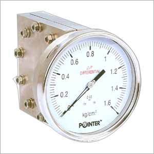 Differential Pressure Gauge - Stainless Steel 100/150mm Dial, Accuracy +-1.6% | High Strength, Long Life, Compact Design, Toughened Glass Pointer