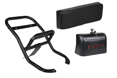 Two Wheeler Body Kits Rear Diggi | Support | Cussion Set W/ Lock
