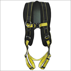 Safety Harness Belt - Polyester Material, M-L Size, Black Color | ANSI Certified, 140 kg Load Capacity, 1.5 m Length