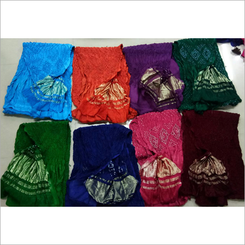 Art Gajji Silk Tissue Pallu Dupatta - Art Silk, All Season Wear, Available in Diverse Colors | Printed Design, Quick Dry, Washable, Dry Clean Only