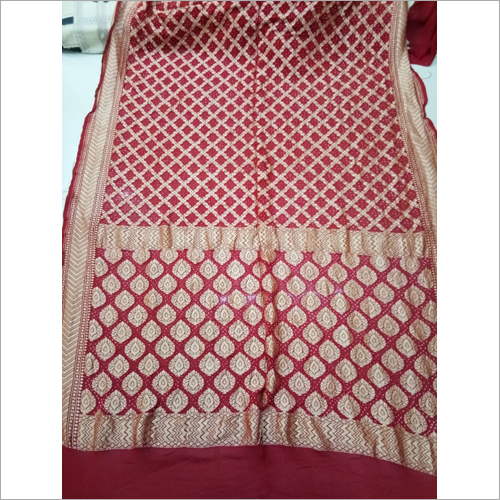 Maroon Ladies Georgette Saree