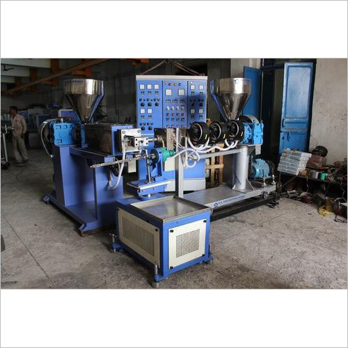 PVC Suction Hose Machine - Stainless Steel, 2500x1500x1800 mm, Blue | Semi-Automatic, PLC Control, 50-100 kg/hr Capacity, High Efficiency, 15 hp Motor