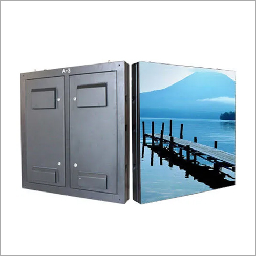 Double Sided Iron Cabinet Led Display Brightness: 5500