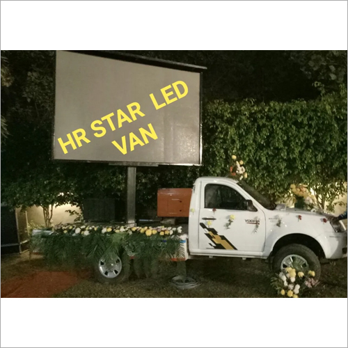 Van Mounted Led Display Brightness: 6000 Nitts Iso