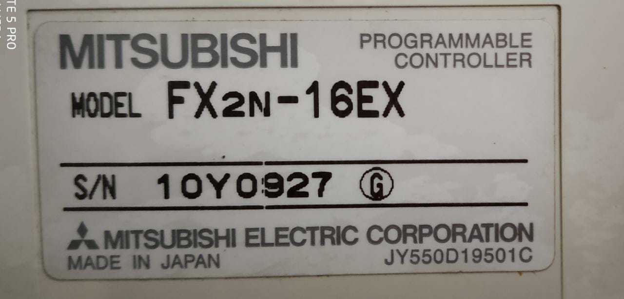 P. L. C Mitsubishi Melsec Fx3u-32m