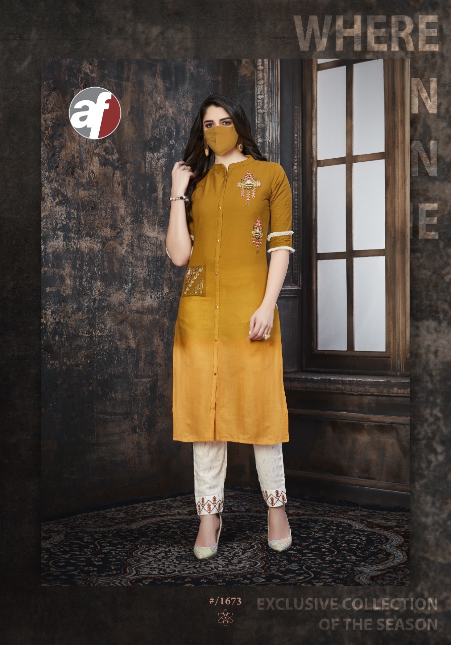 Ladies Kurti - Color: As Per Catalog