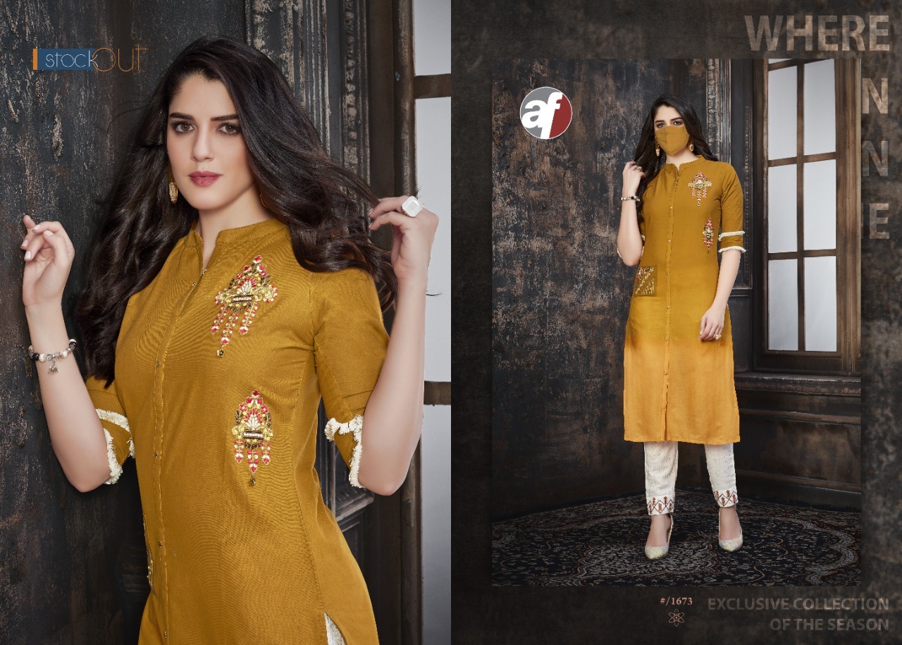 Ladies Kurti - Color: As Per Catalog