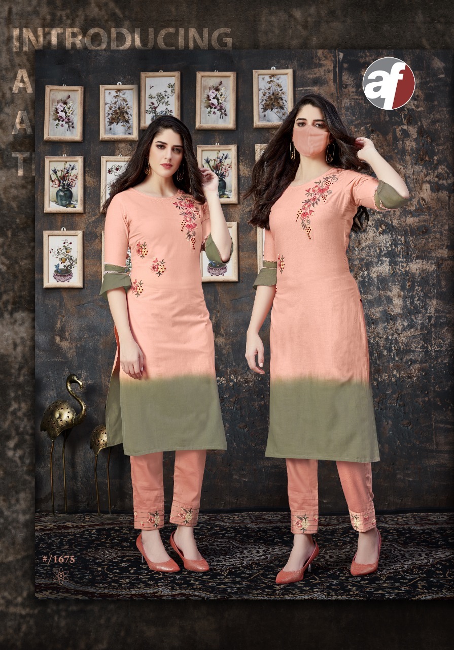 Ladies Kurti - Color: As Per Catalog