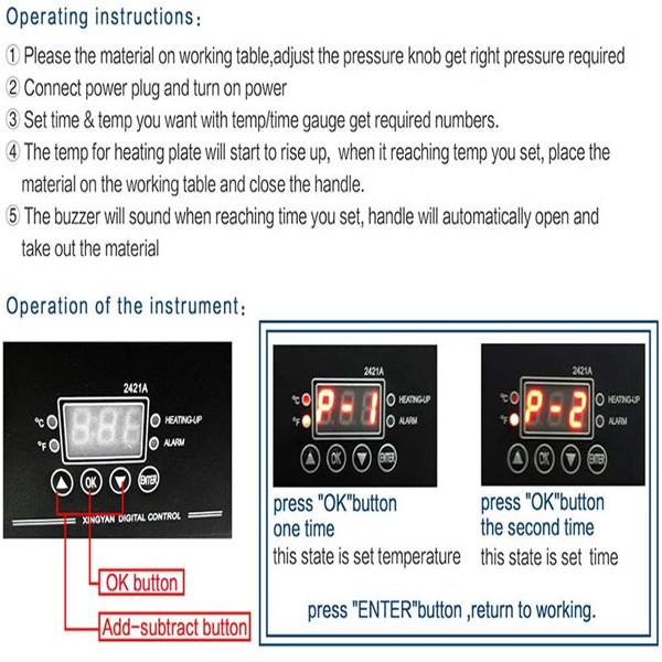 5 In 1 Sublimation Heat Press Machine - Digital Swing Away Design | Ideal For T-shirt, Mug, And Plate Transfer