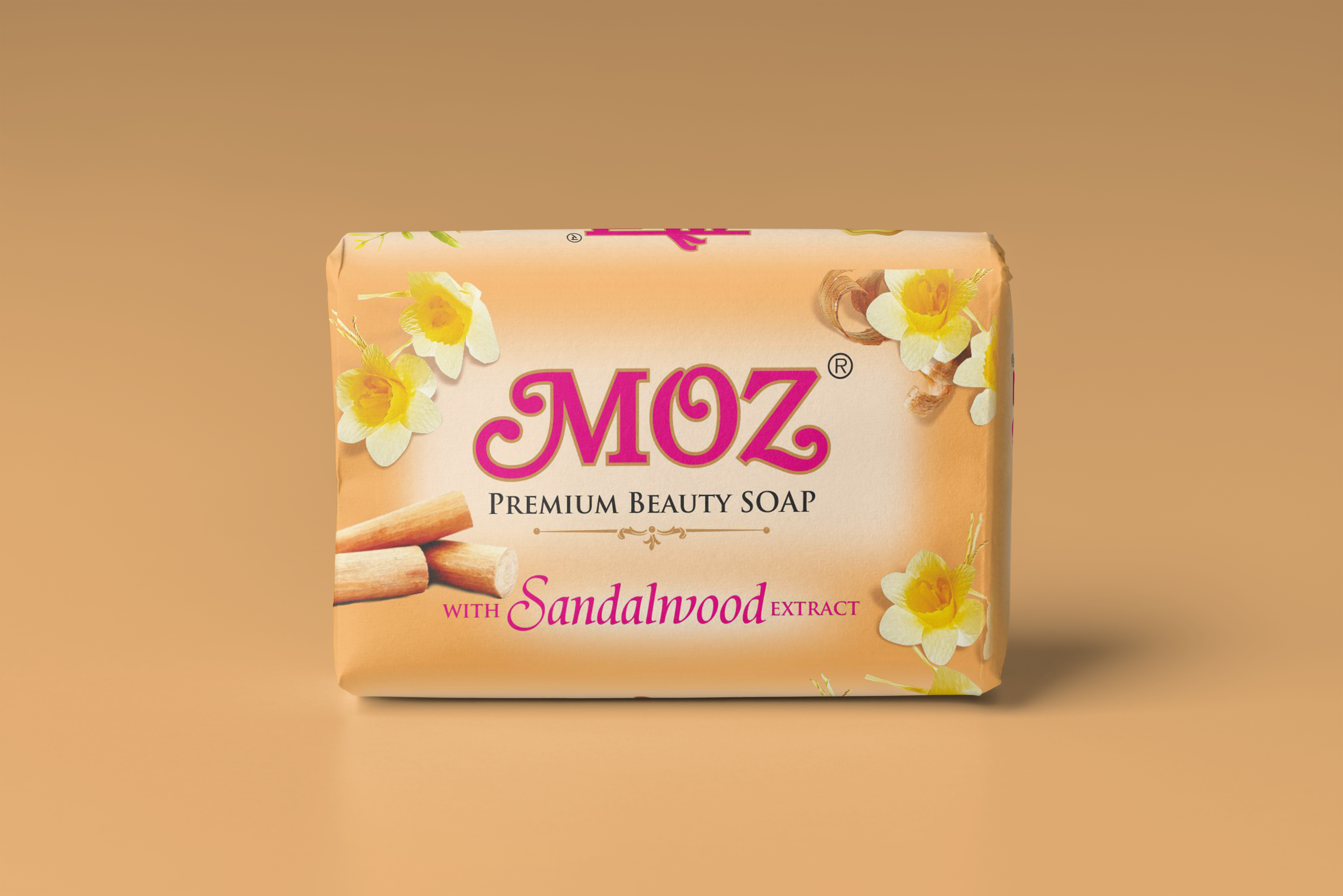 Brown Moz Bath Soap (Sandalwood Extracts)