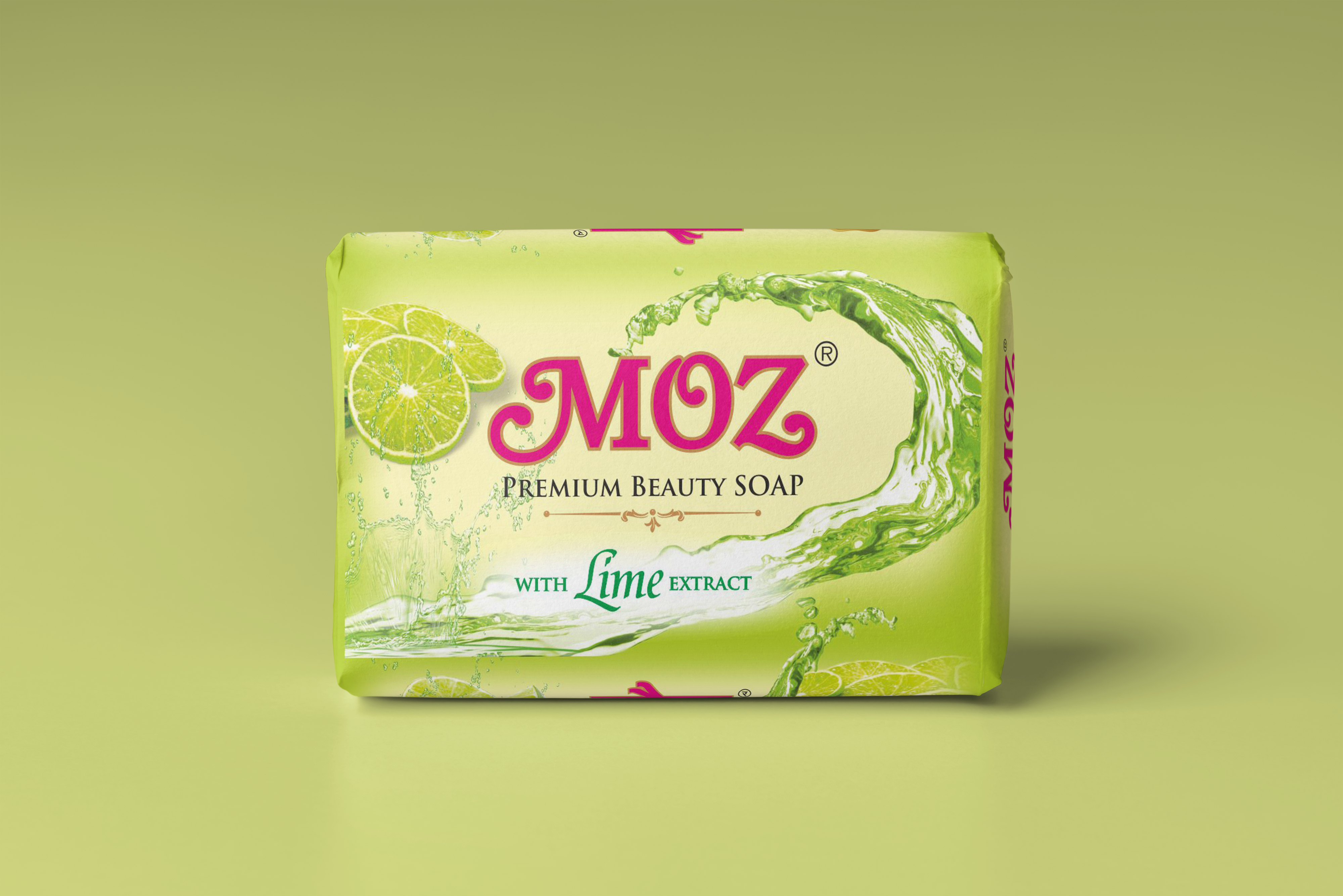 Green Moz Lime Bath Soaps