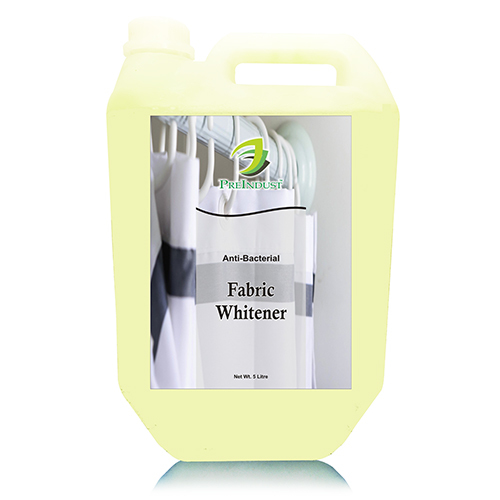 Fabric Whitener - Liquid Formulation, 5 Litre Hdpe Can | Refreshing Fragrance, Anti-bacterial, Removes Dark Spots From White Cloths