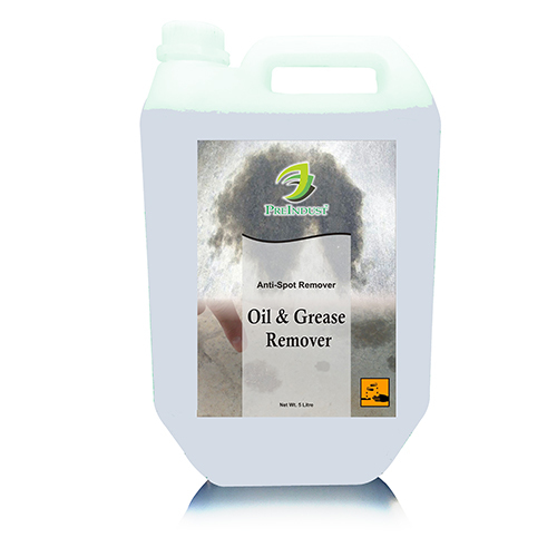 Oil & Grease Remover - 5 Ltr Hdpe Can | Effective Anti-spot Cleaner For Floor And Kitchen Surfaces, Keeps Family Healthy