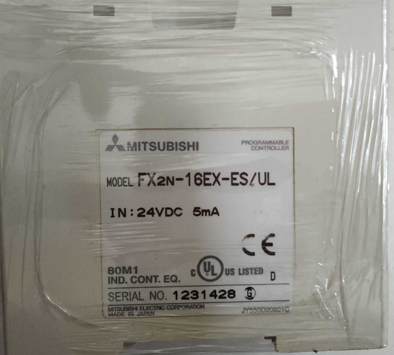 Plc Mitsubishi Fx2n-16ex-es/ul
